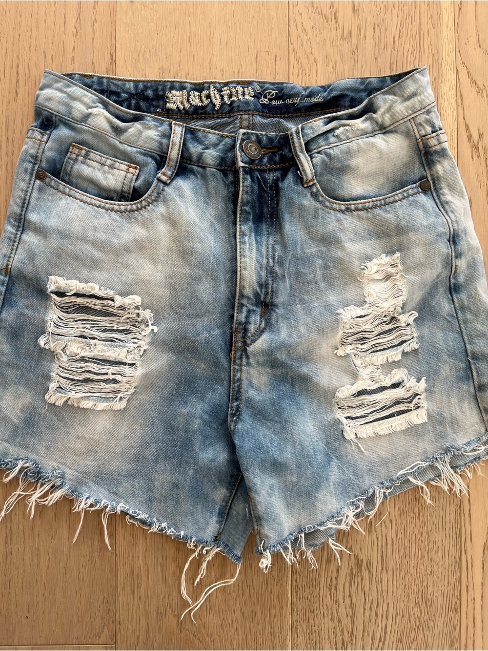 MACHINE Light Blue Jean shorts - Size 30